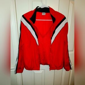 Pink Victoria's  secret red Rain  jacket